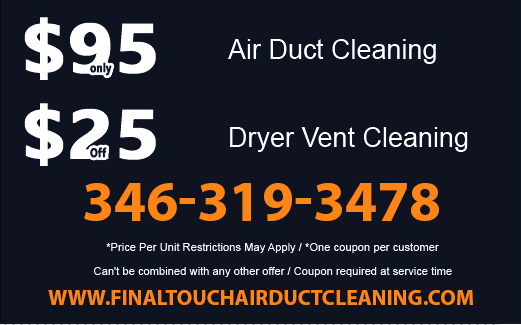 Air Duct Cleaning Houston Special Offers